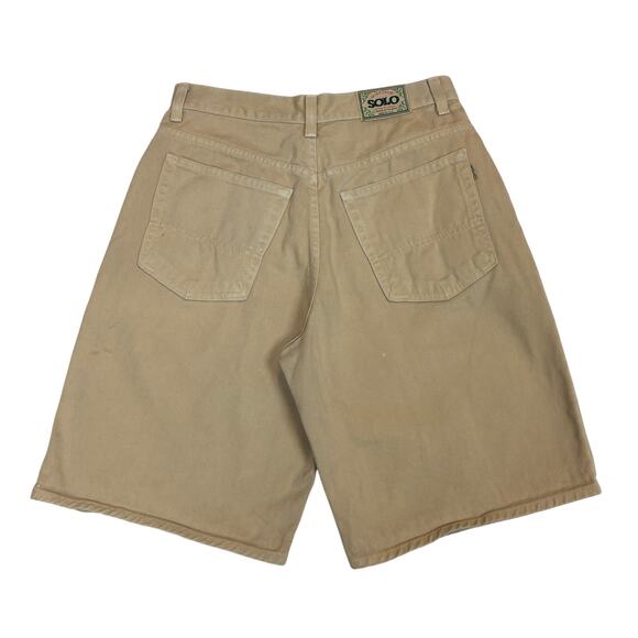 Vintage Solo Semore Baggy Shorts jorts Men's 34 Y2K Skater Grunge - Picture 1 of 12